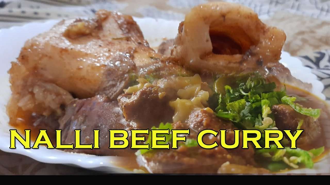 beef curry recipe