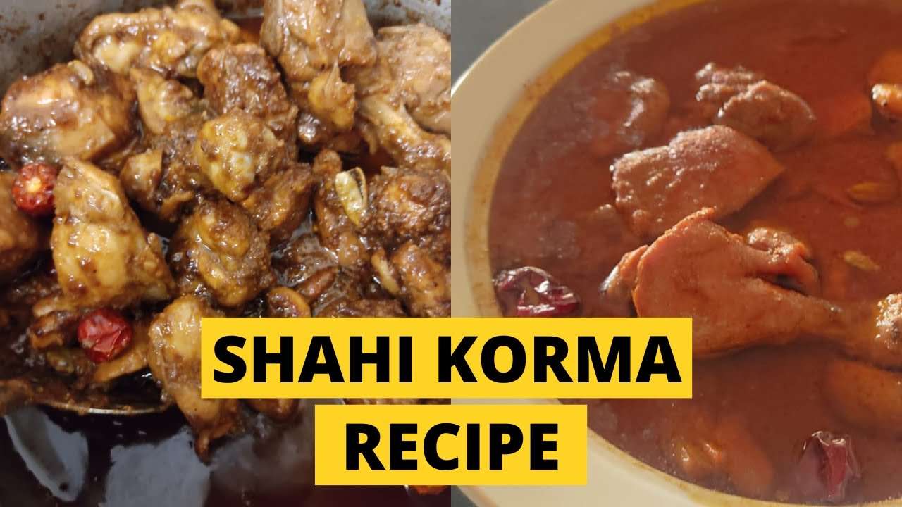 Delicious Shahi Chicken Korma Recipe | wow mamma kitchen