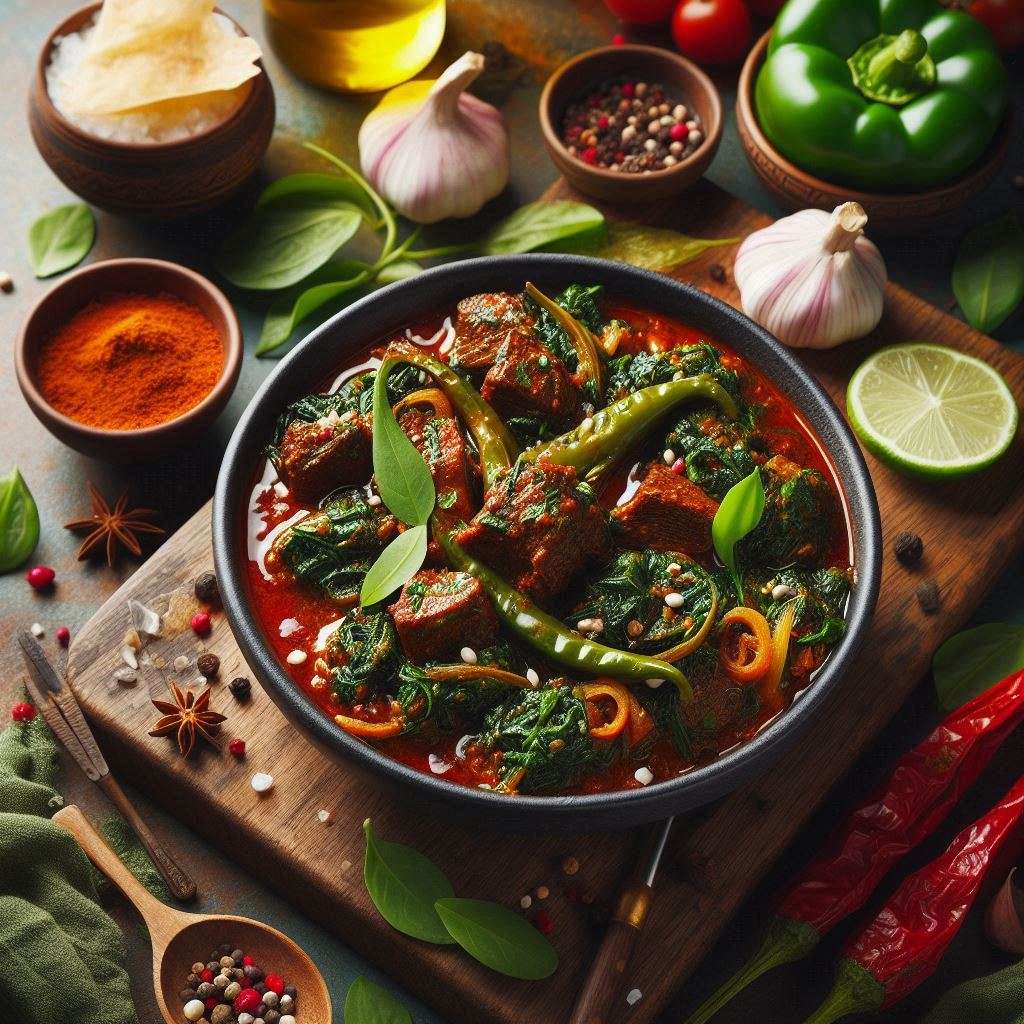 Palak Gosht Spicy Kitchen Recipe